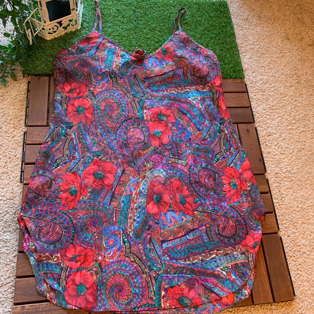 Vintage Inner Most baby doll Floral Size L 50’s